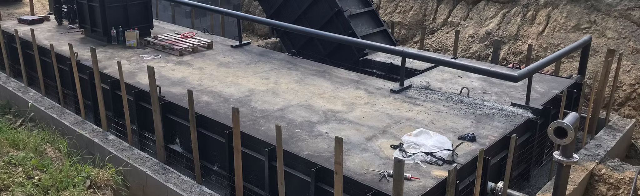 Betonový kryt GBH Bunker s pancéřovým vstupem