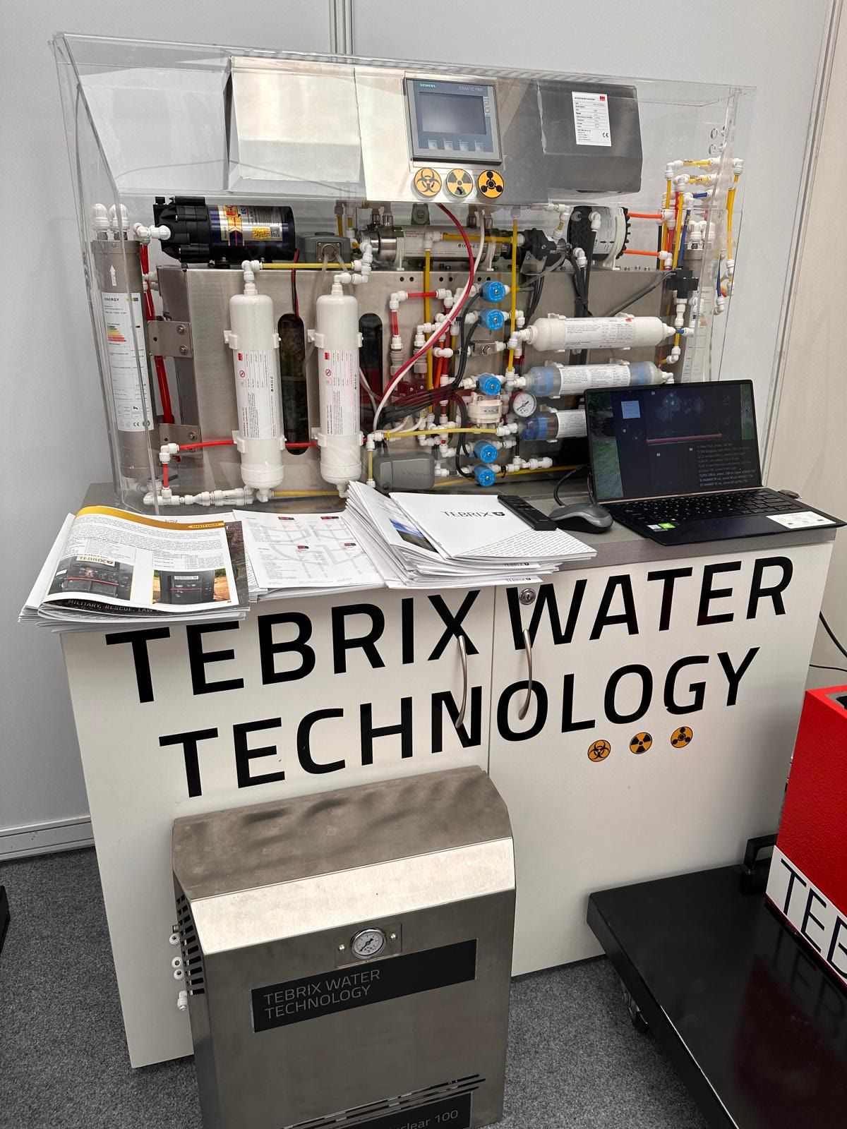 Úpravna vody TEBRIX Water Technology pro kryt